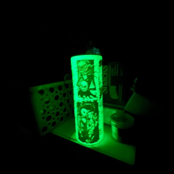 Nightmare Before Christmas glow tumbler - Picture 7 of 15